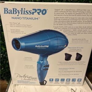 BaBylissPRO Nano Titanium Portofino 6600 Hair Dryer